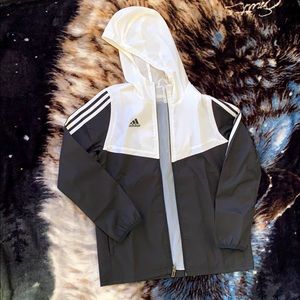 Black & white Adidas Jacket